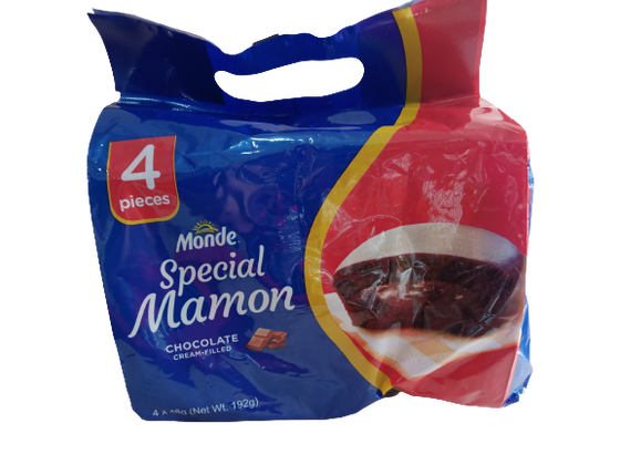 MONDE MAMON CHOCOLATE FILLING 4'S