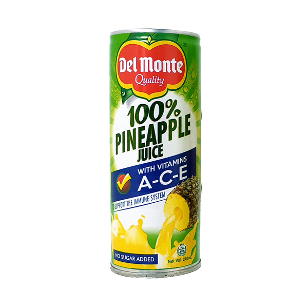 Del Monte Pineapple Juice 100% w/ ACE 240ml