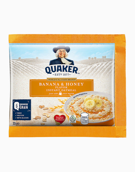 Quaker Oats Banana & Honey 33g