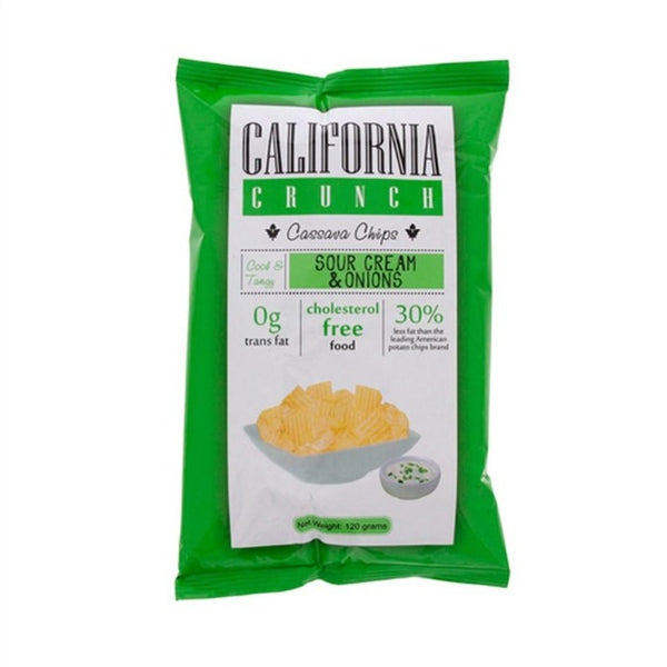 California Crunch  Sour Cream & Onion 120g