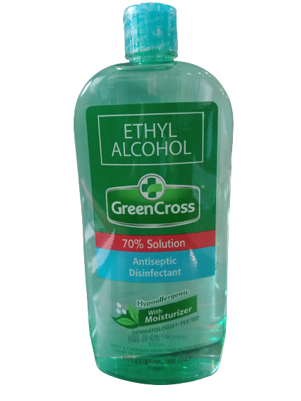 Green Cross Ethyl Alcohol 70% Sol 500ml