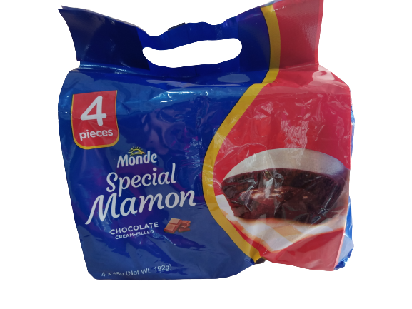 MONDE MAMON CHOCOLATE FILLING 4'S