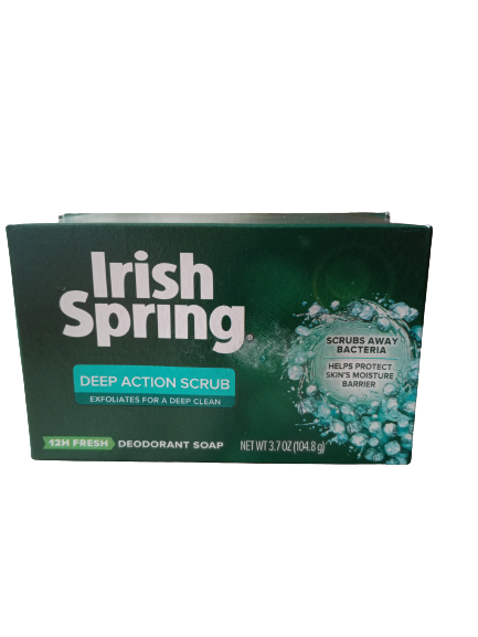 Irish Spring Deep Action Scrub 104.8g