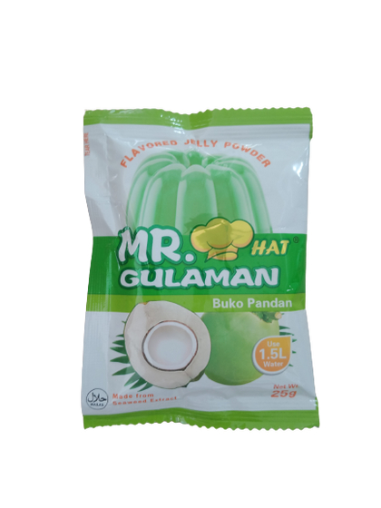 Mr Gulaman Buko Pandan 25g