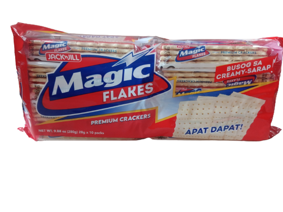 MAGIC FLAKES PREMIUM CRACKERS 28GX10