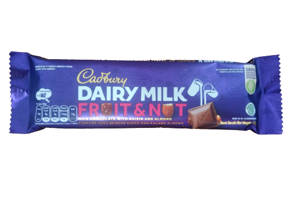 Cadbury Dairy Milk Fruit & Nut 62g