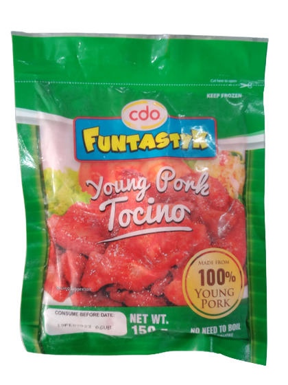 Cdo Funtastyk Young Pork Tocino 150g