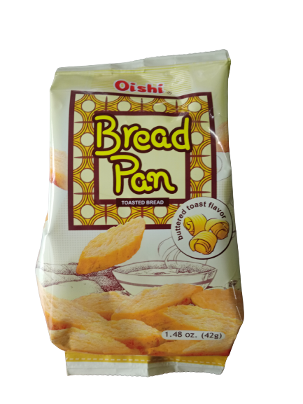 Oishi Bread Pan Butter Toast Flavor 42g