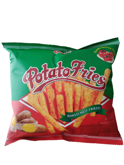 Oishi Potato Fries  Tomato Ketchup Flavor 50g