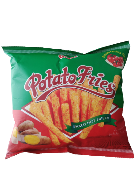 Oishi Potato Fries  Tomato Ketchup Flavor 50g