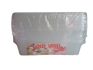 Gold Label Rectangle 500 ml 10pcs