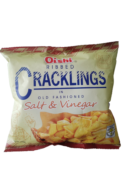 Oishi Cracklings Salt & Vinegar 50g