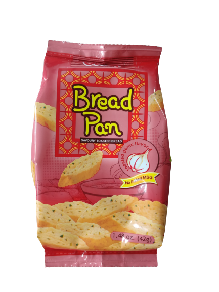 Oishi Bread Pan Toasted Garlic Flavor 42g