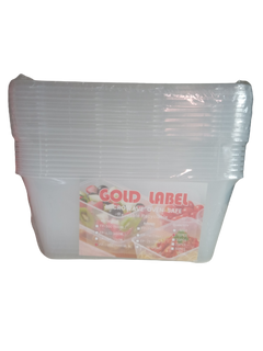 Gold Label Rectangle 1000ml 10pcs