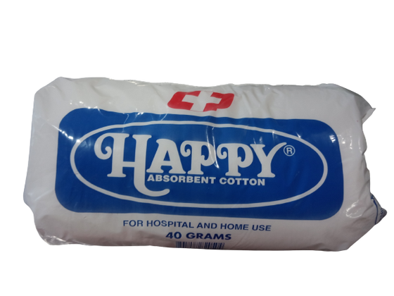 Happy Absorbent Cotton 40g