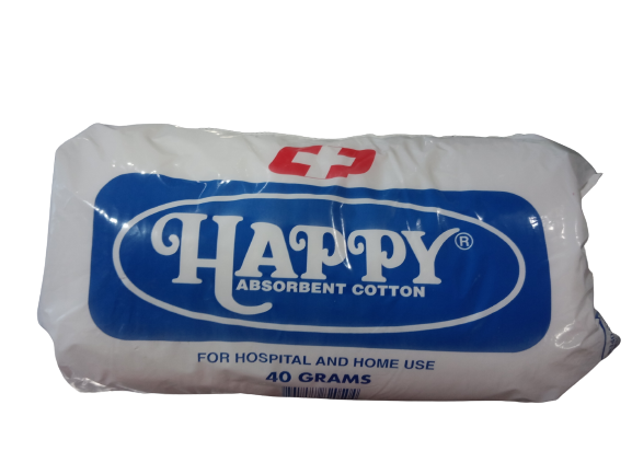 Happy Absorbent Cotton 40g