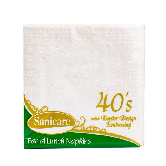 Sanicare Lunch Napkin 40 Pulls 2 Ply