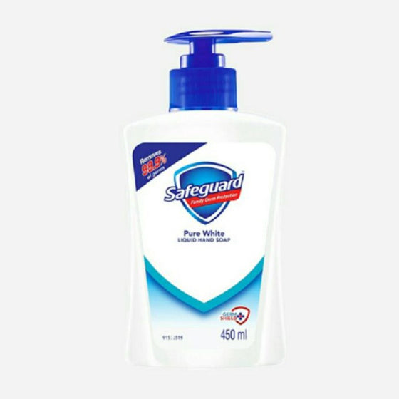 Safeguard Liquid Hand Soap White 450ml