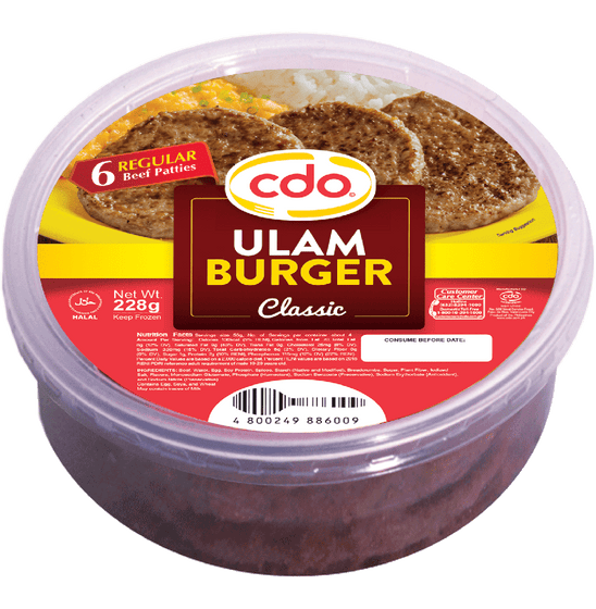 CDO Ulam Burger Classic 228g