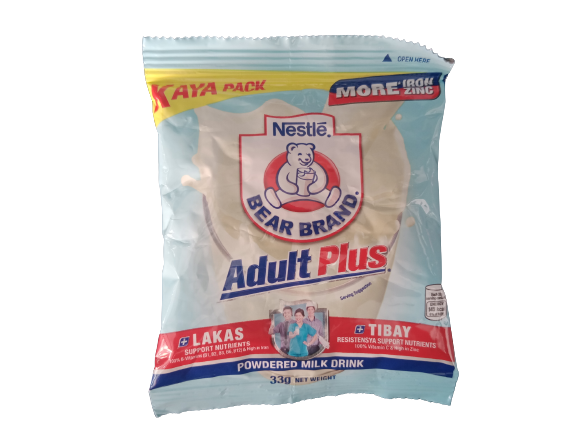 BEAR BRAND ADULT PLUS 33G