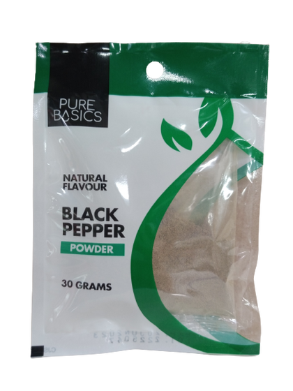 Pure Basic Black Pepper Powder 30g