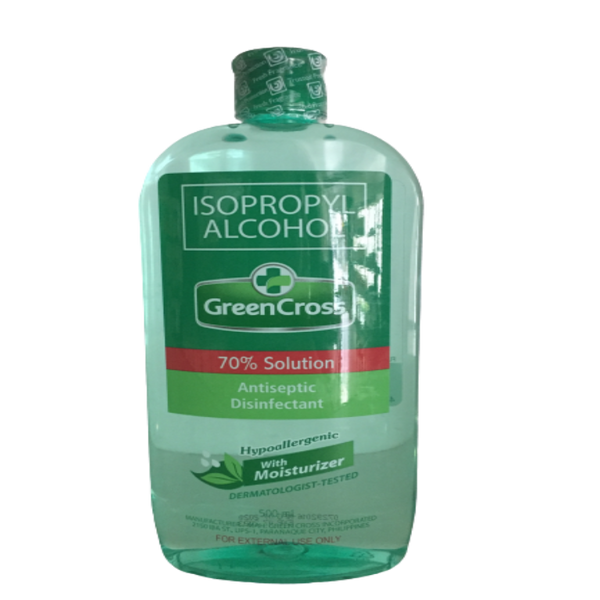 Green Cross Isopropyl Alcohol 70% w/ Moisturizer 500ML