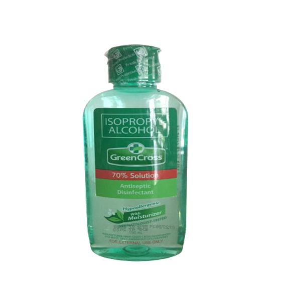 Green Cross Alcohol 70% w/ Moisturizer  150ML