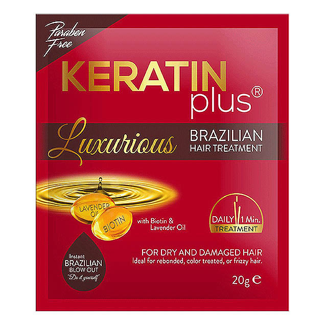 Keratin Plus Luxurious Brazillian 20g