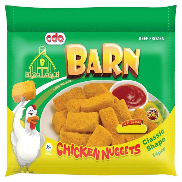 CDO Barn Chicken Nuggets Classic Shape 200g