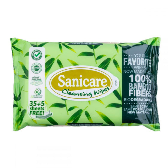 Sanicare Cleansing Wipes 15s