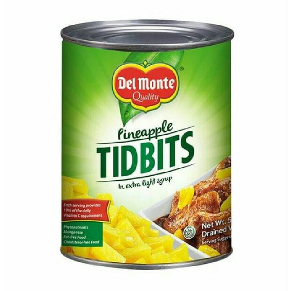 Del Monte Pineapple Tidbits 432g